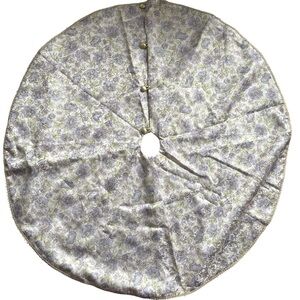 Martha Stewart Vintage Y2K HUGE 52” Holiday Christmas Spring Floral Tree Skirt